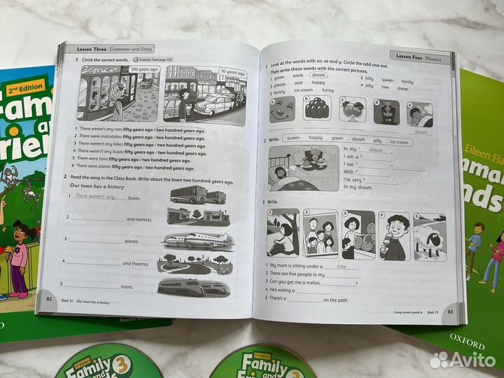 Family and friends 3+ grammar friends 3 комплект