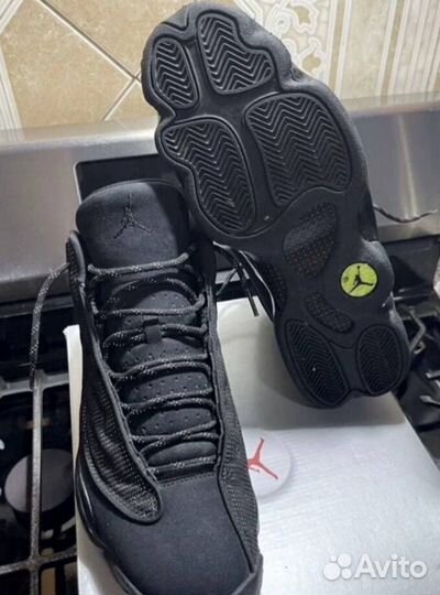 Кроссовки nike air jordan 13 black cat