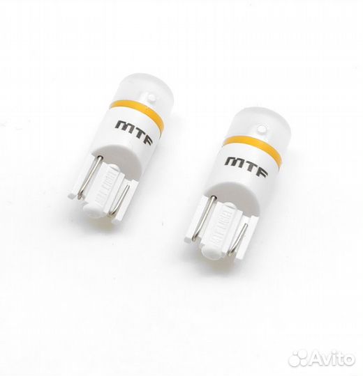 Светодиодные лампы MTF Light W5W/T10 4000k