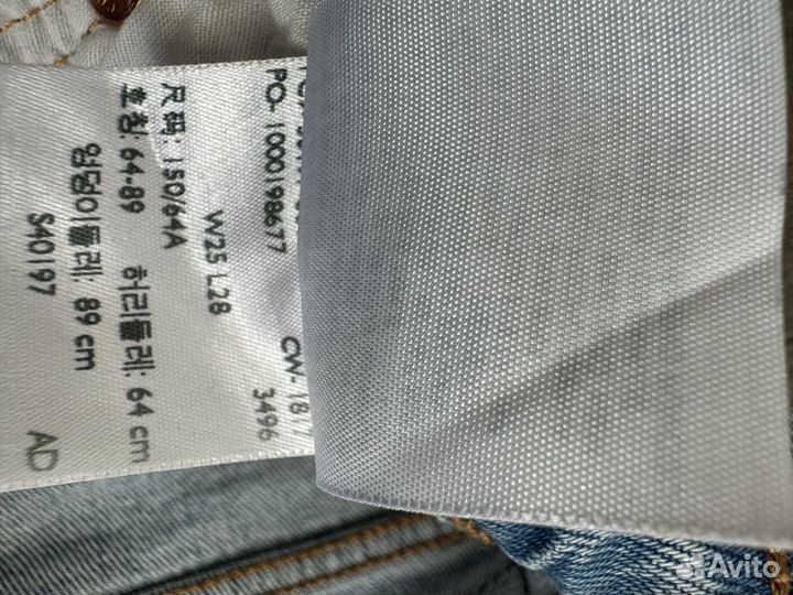 Женские джинсы levis 501