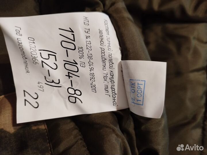 Зимняя форма мох