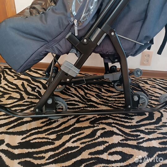 Детские санки коляска