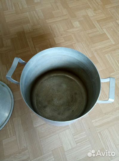 Кастрюля алюминиевая СССР 8 л
