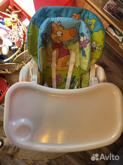 Детский стульчик для кормления chicco