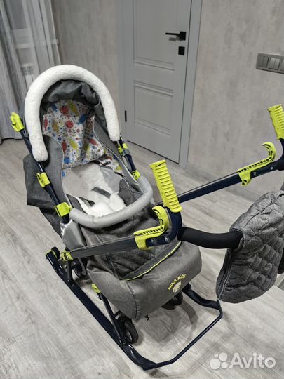 Санки коляска ника 7 3