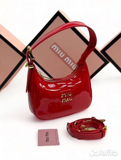 Сумка Miu Miu лаковая