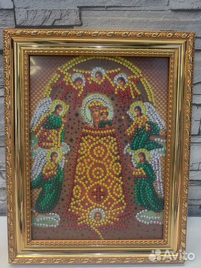 Икона из бисера