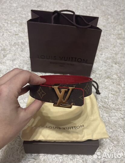 Двусторонний ремень Louis Vuitton