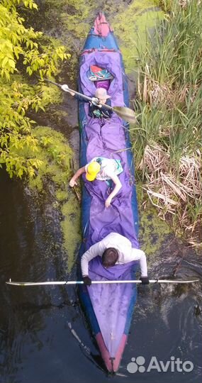 Байдарка надувная Щука-4 (4-местная)