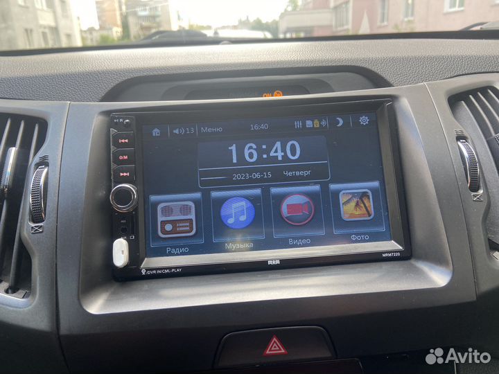 Магнитола на kia sportage 3