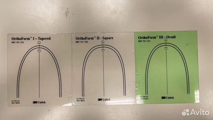 Ортодонтическая продукция 3М (брекеты, дуги и тд)