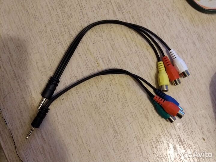 Кабели RCA (тюльпаны)