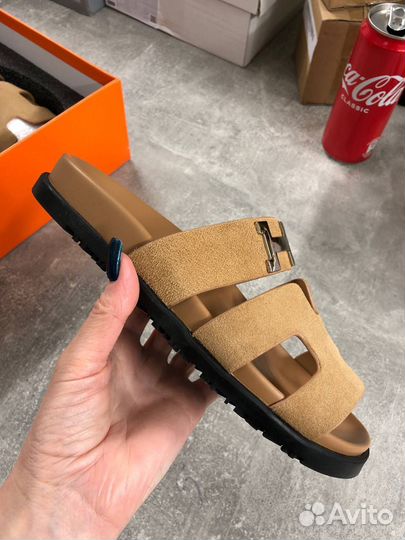 Шлепанцы hermes женские