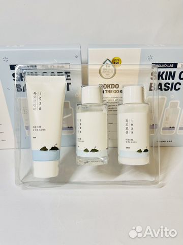 Увлажняющий набор ухода Round Lab 1025 Dokdo