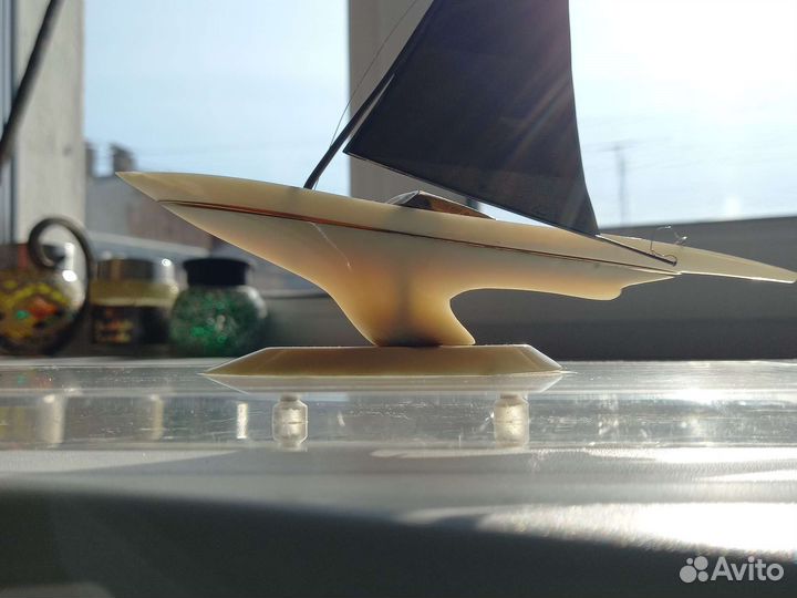 Модель парусника руч работы