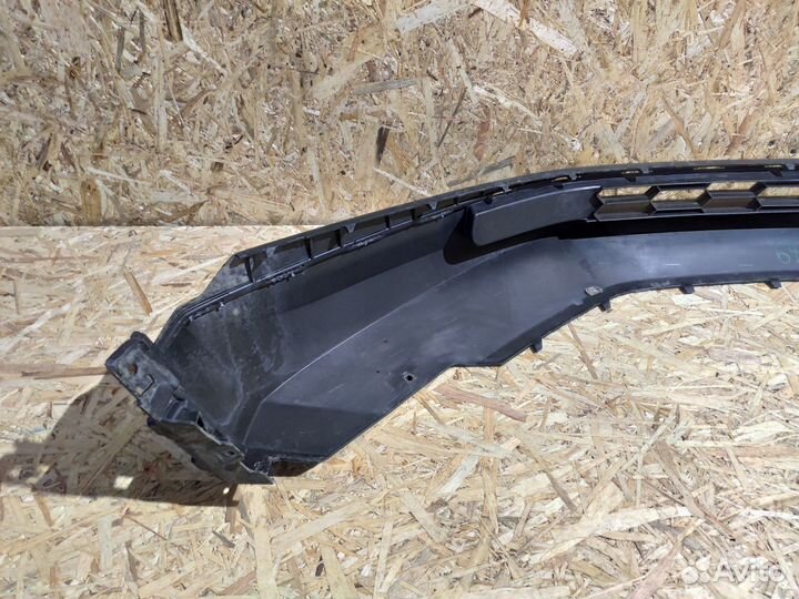 Юбка переднего бампера scoda kodiaq