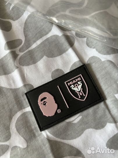 Футболка bape x inter miami белая