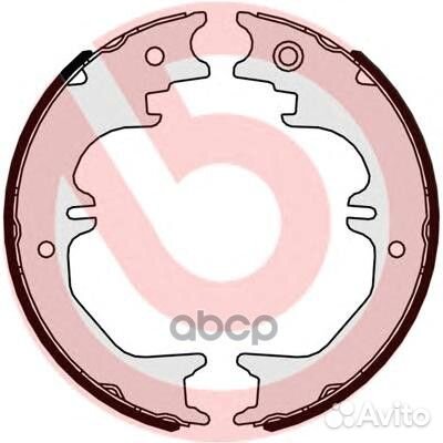 Колодки ручного тормоза toyota land cruiser 98