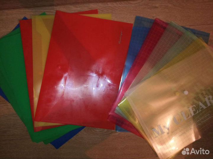 Папка конверт, папка-уголок новые