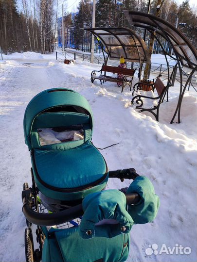 Коляска adamex retro chantal 2 в 1