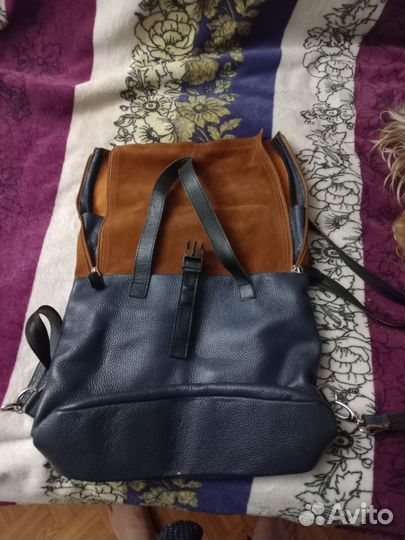 Рюкзак женский,кожанный