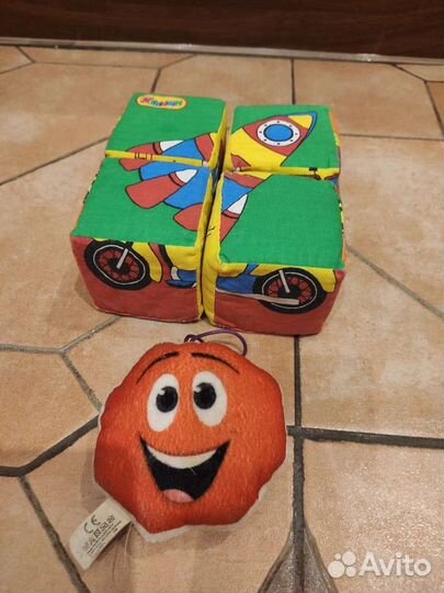 Кубики мягкие