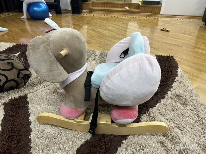 Детская качалка слон