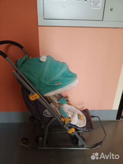 Коляска санки