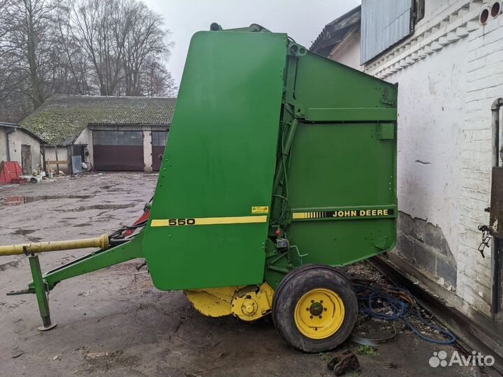 Пресс-подборщик John Deere 550, 1988