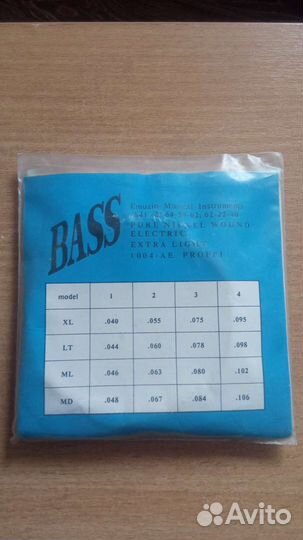 Струны для бас гитары