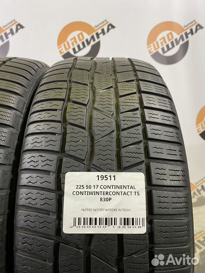Continental ContiWinterContact TS 830 P 225/50 R17