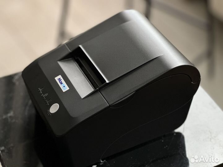 Притер чеков термопринтер для печати чеков черный