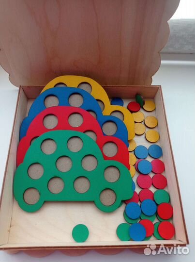 Развивающие деревянные игрушки