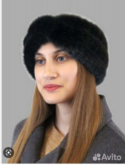 Повязка на голову меховая