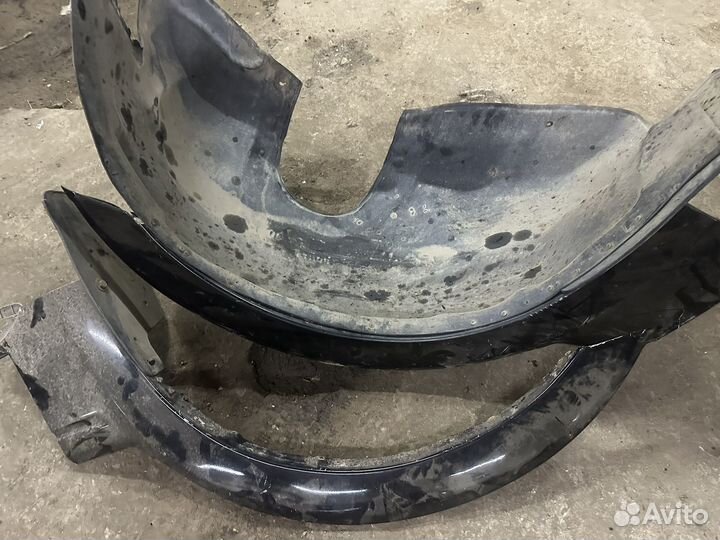 Накладки на крылья передние pajero 3