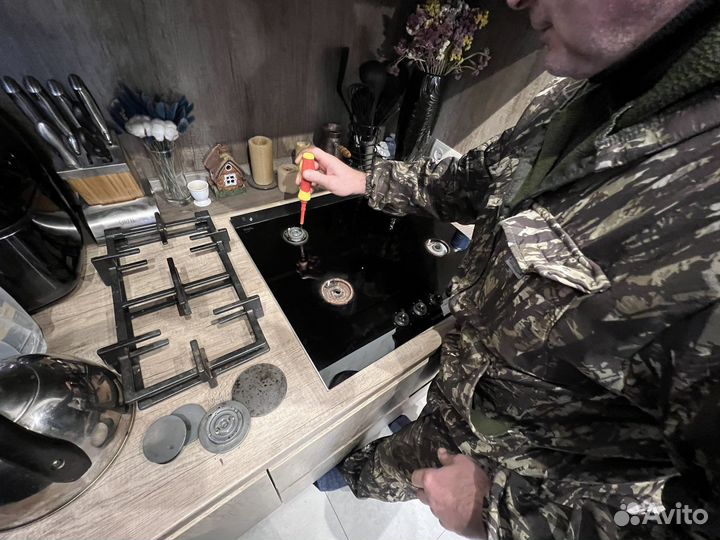 Ремонт газовых-электро плит, духовых шкафов