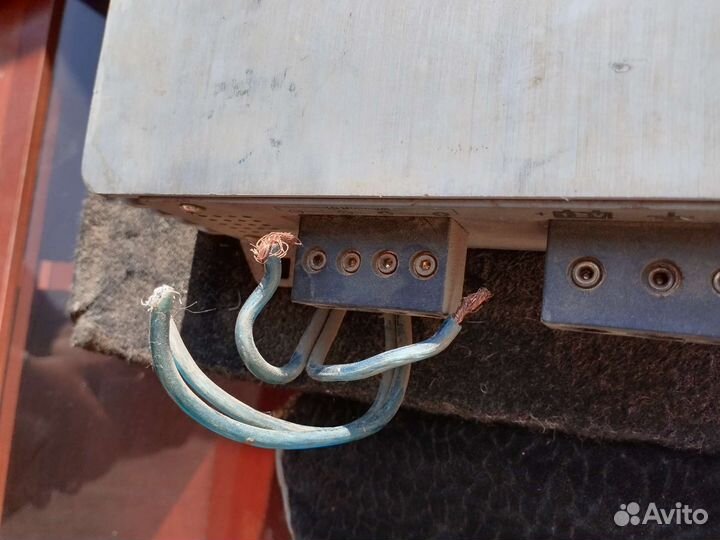 Сабвуфер и усилитель