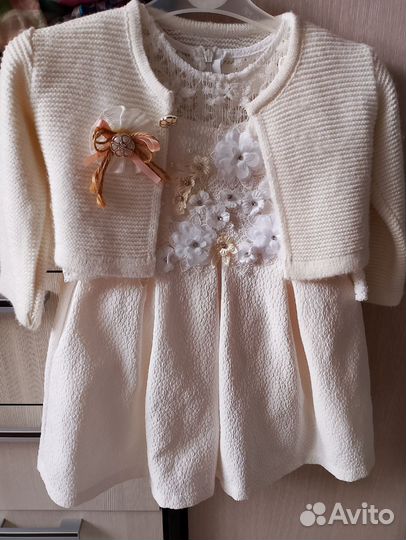 Платье праздничное для девочки на 2-3 года