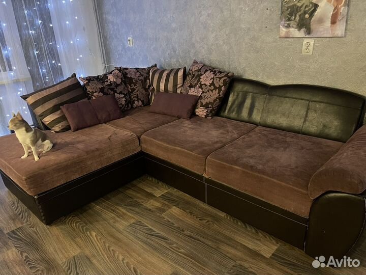 Угловой диван бу
