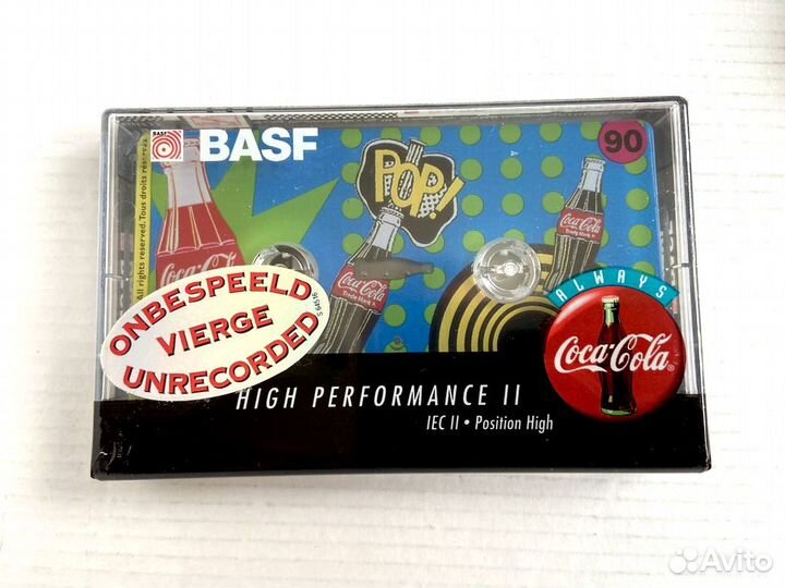 Набор 3 кассеты Basf 90 - Coca-Cola - Modern Art
