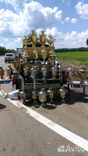 Самовары на углях