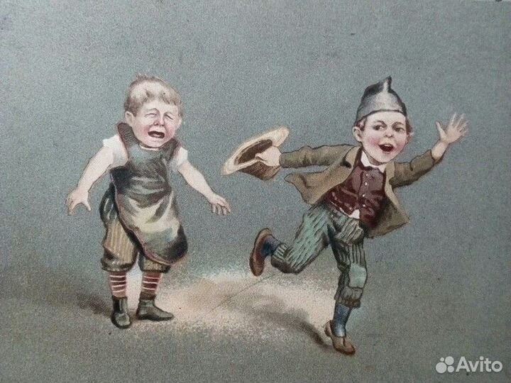 Почтовая карточка до 1917г (Плакса)