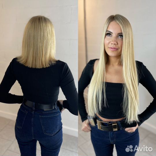 Микрокапсульное наращивание волос