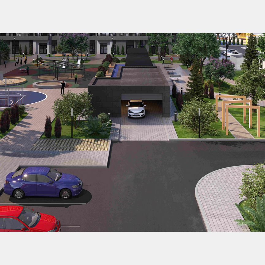 3-к. квартира, 95,5 м², 3/16 эт.