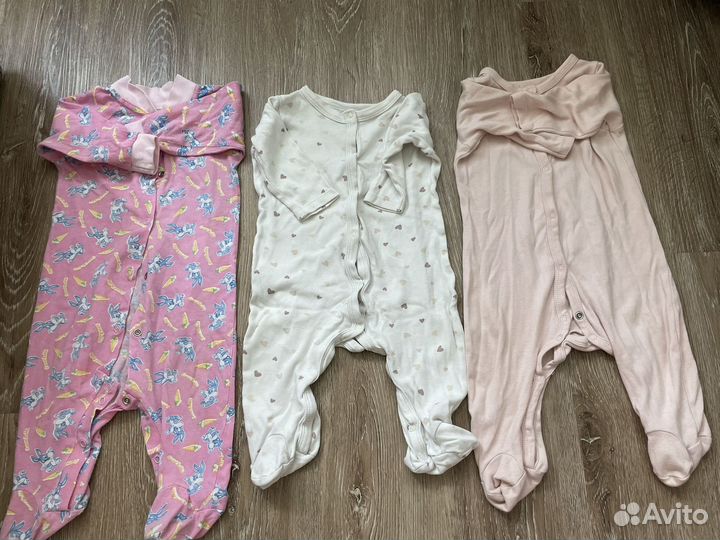 Пакет вещей на малышку