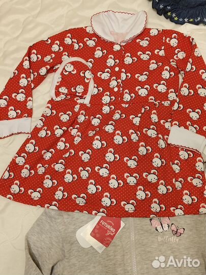 Вещи пакетом на девочку 98 104 новые