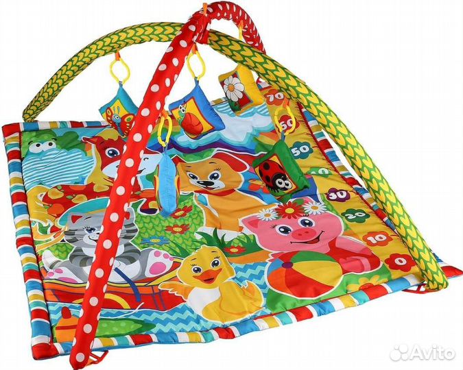 Коврик-ростомер «Домашние животные» умка