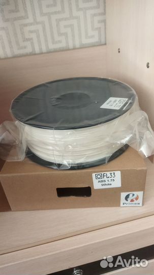 Abs пластик для 3d принтера белый