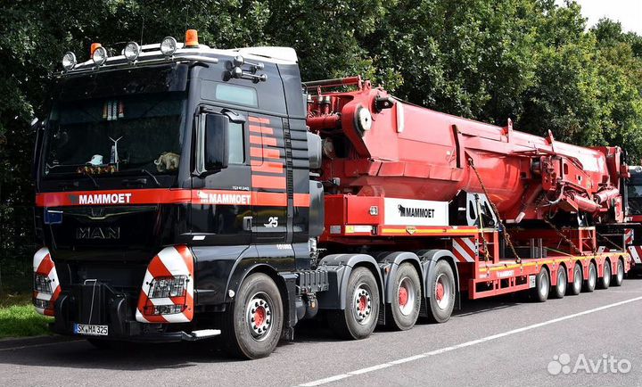 1/50 MAN TGX XXL Mammoet трал низкорамник WSI