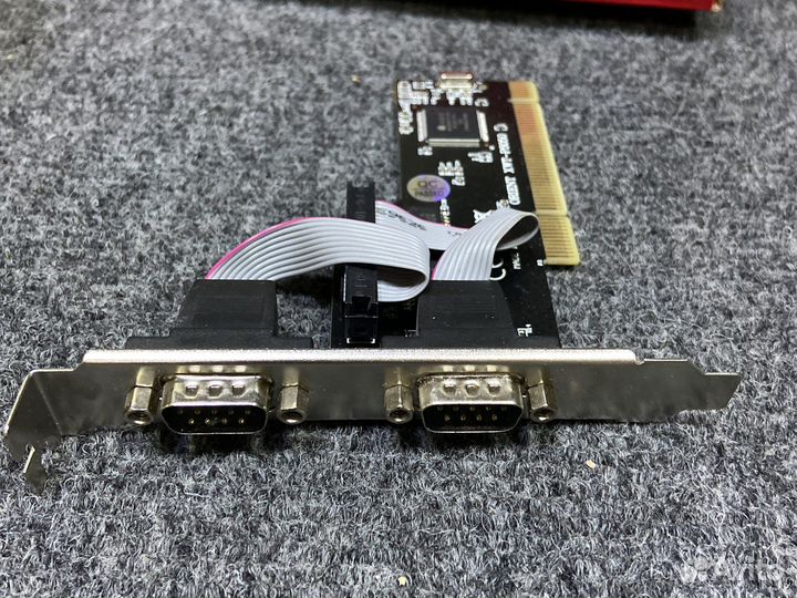 COM RS232 порт адаптер PCI